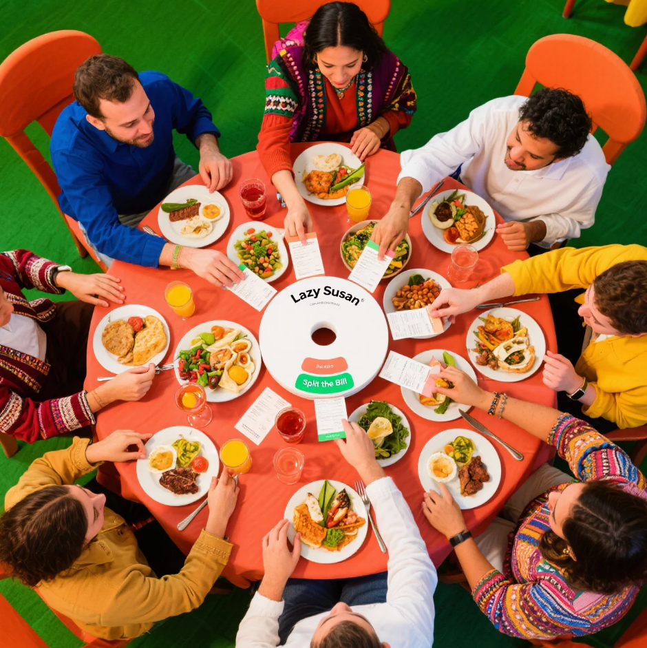 Lazy Susan or Split the Bill? A Cross-Cultural Look at Dining Together