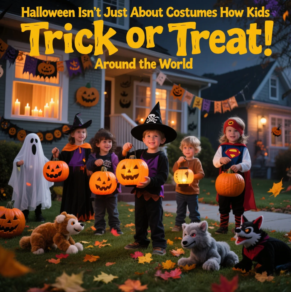 Halloween Isn’t Just About Costumes – How Kids “Trick or Treat” Around the World